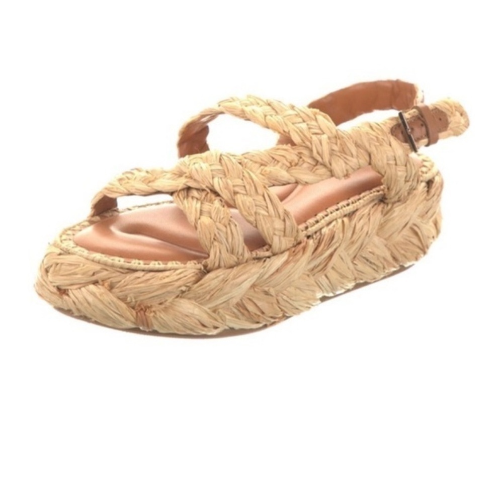 Robert Clergerie Straw Espadrilles - Picture 4 of 5